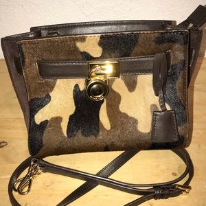 Michael Kors Hamilton calf hair small!!